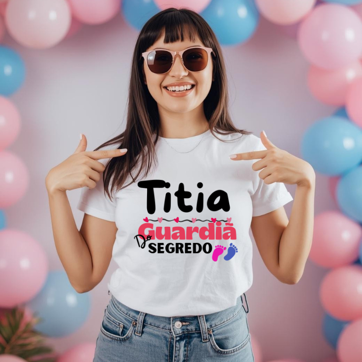 Camiseta Chá Revelação – Guardiões do Se