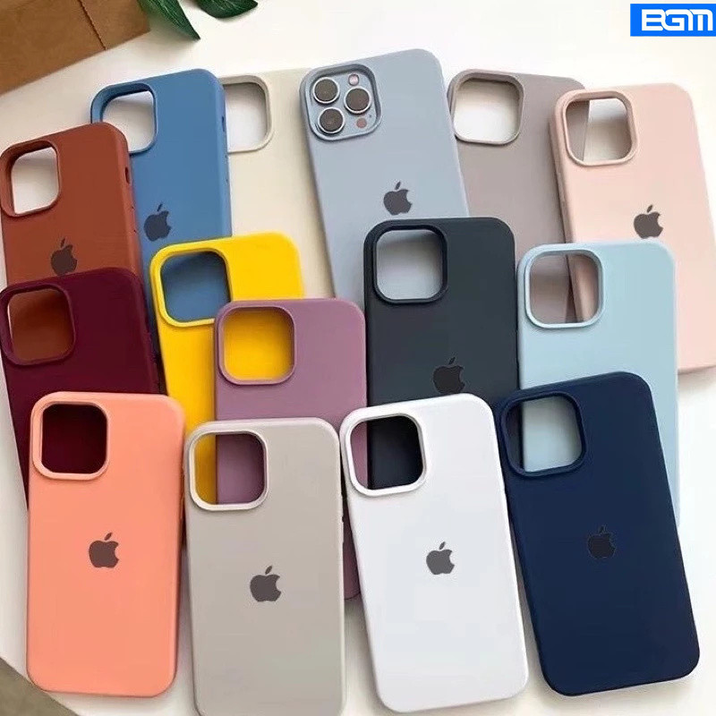 BGMCapinha Case Silicone Aveludada Para iPhone 15/