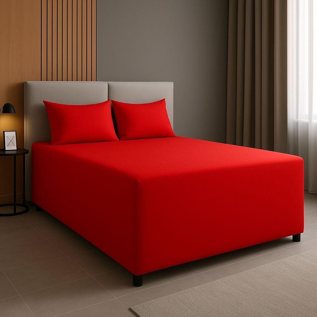 Luva de Cama Casal Box Kit Ca a Malha Gel 3 Peças