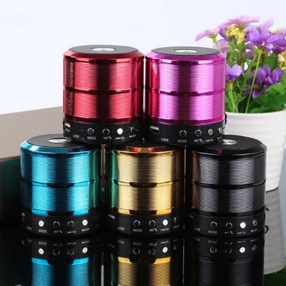 Mini Caixa De Som 3 horas 887 Portátil Bluetooth 