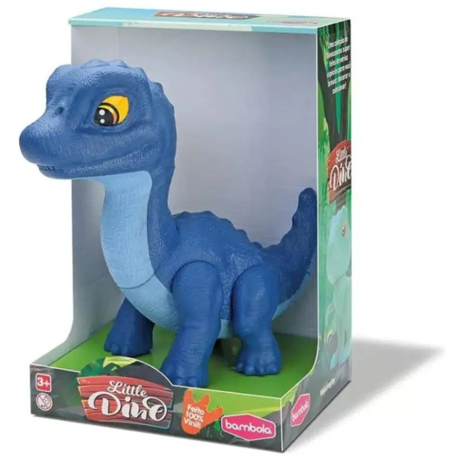 Boneco Little Dino Braquiossauro Brinquedo Dinossa