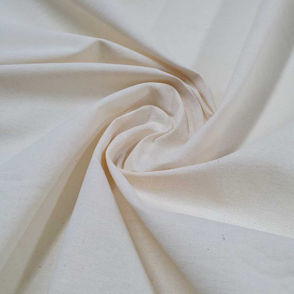 1 Metro Tecido Algodão Cru Medio ecologicamente c