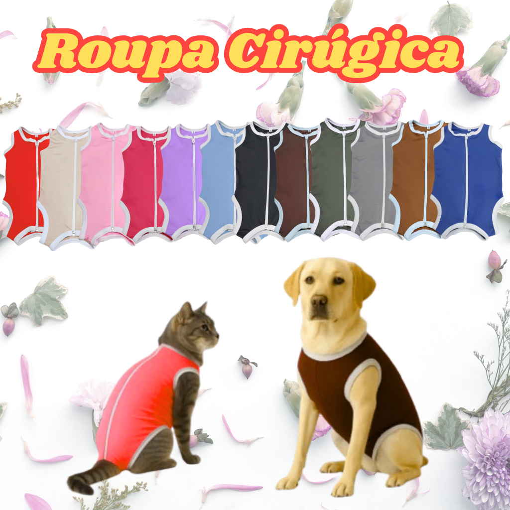 Roupa cirúrgica  Castração Protetora para cães
