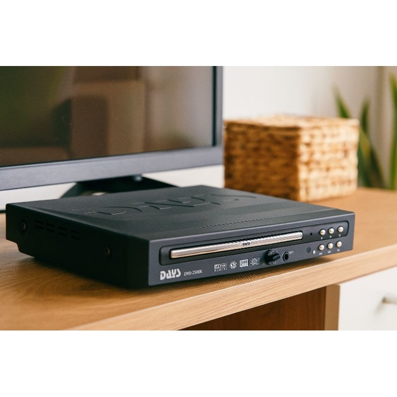Reprodutor DVD de Mesa Days DYD-2500LK / 2 Canais 