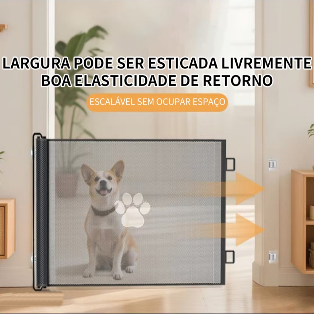 Tela de proteção para cachorro ou bebê cerca pa