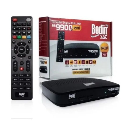 RECEPTOR DE PARABOLICA BANDA KU BEDIN SAT BS 9900s