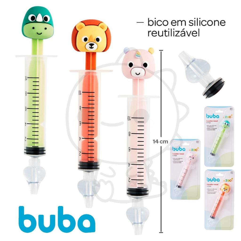 Seringa de Lavagem Nasal Buba Limpeza Nasal Infant