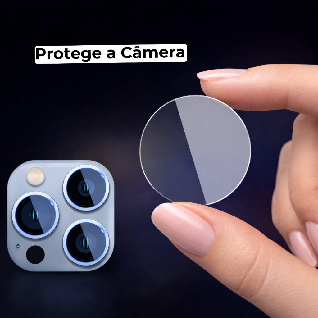 Película Protetora de Vidro para Câmera Traseira
