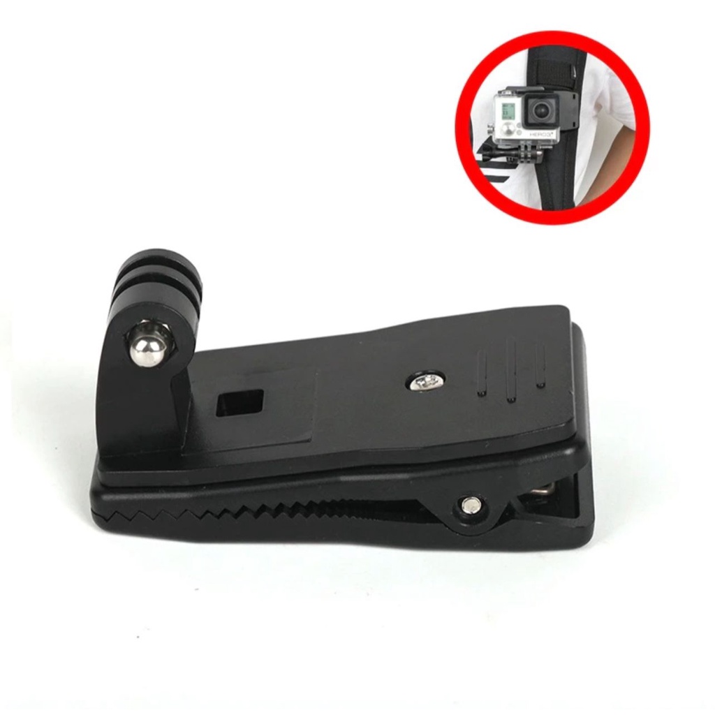 Suporte Clip Gopro para mochila Presilha Grampo Ga