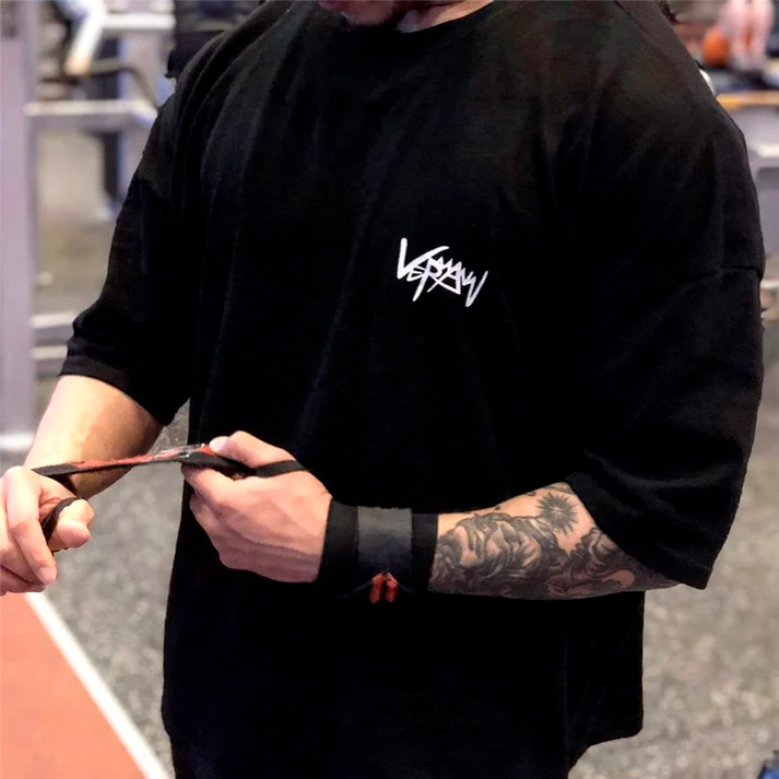 Camisa Oversized Treino Academia Camiseta Larga St