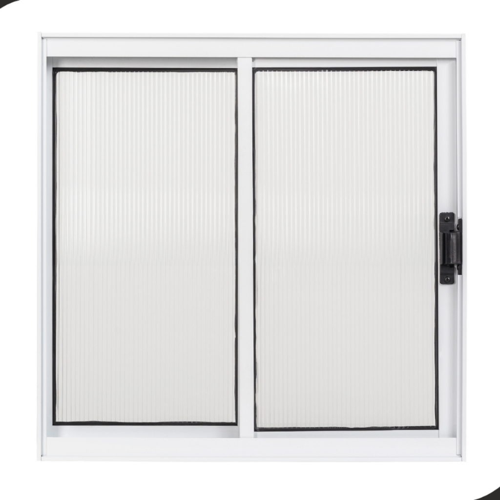 Janela 2 Folhas de Correr em Alumínio A60xL60 com