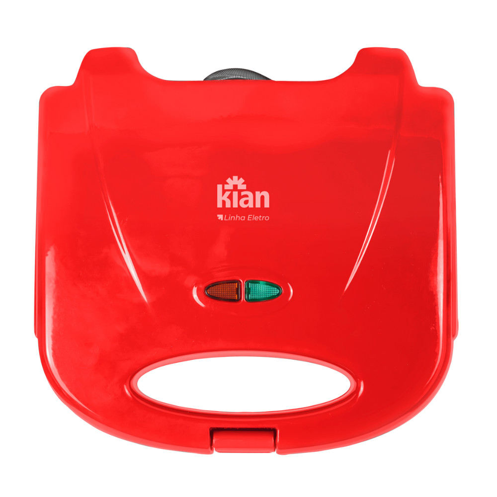 Sanduicheira Grill Kian Chapa Antiaderente, Alças