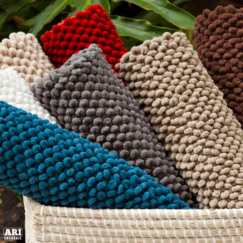 Tapete Passadeira Bolinhas Macarrão Antiderrapant