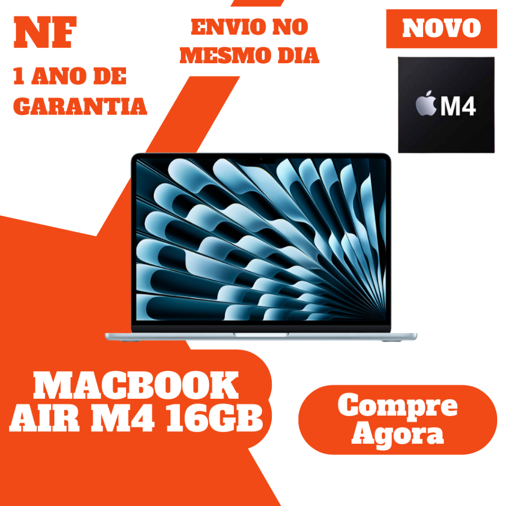 MacBook Air / Pro M4 16GB RAM 13 256GB / 512GB Ori