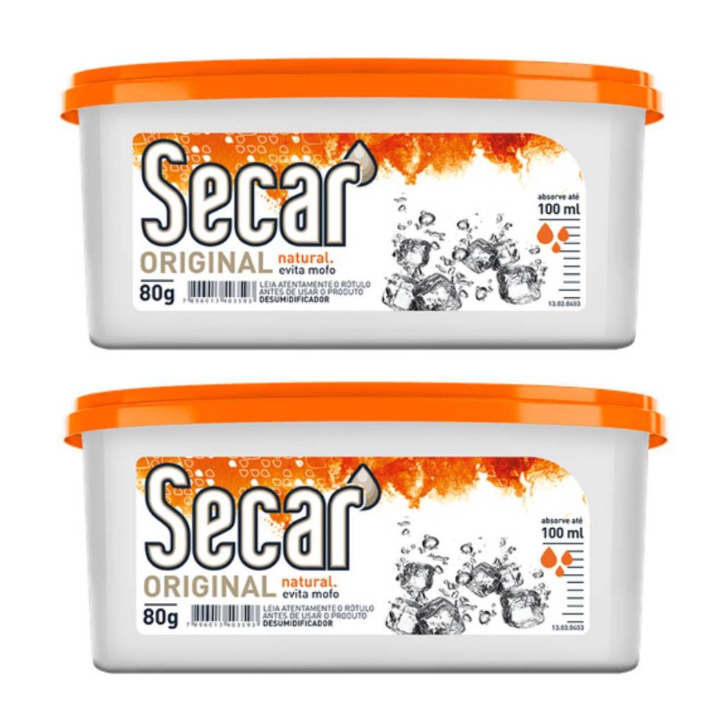Secar Anti Mofo Desumidificador Original Natural &