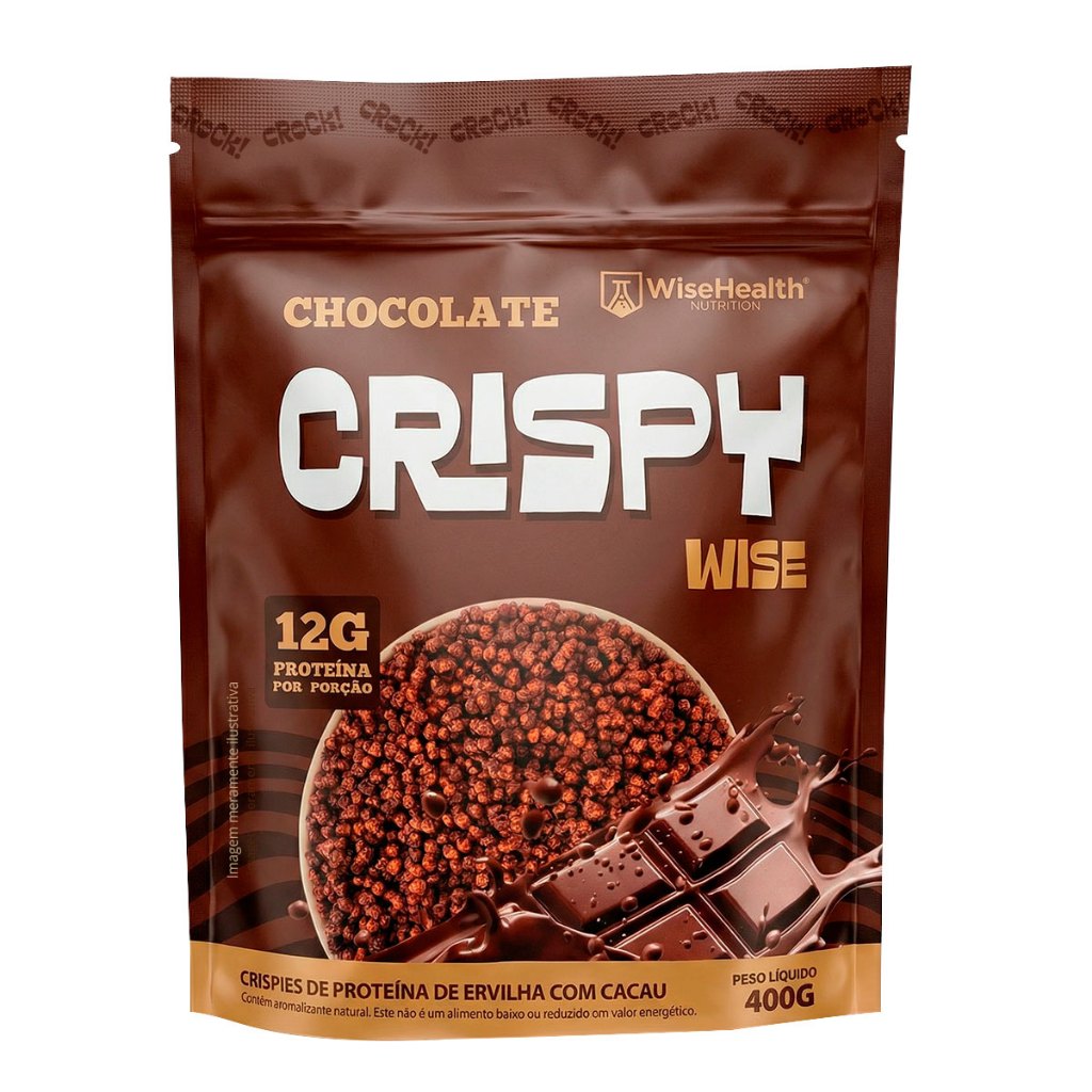 CHOCO CRISPY WISE (400g) – Crispie proteico 