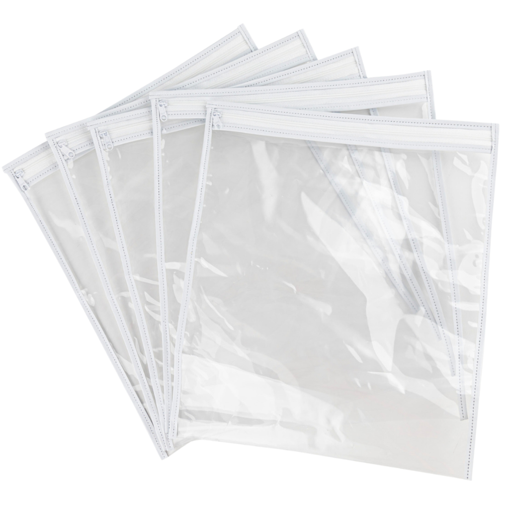 Kit 10 Saquinhos Organizadores PM Com Zíper Multi