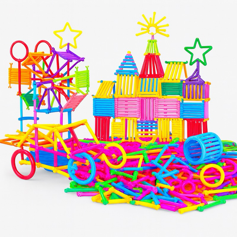 Brinquedo Educativo De Montar NÃO MAGNETICO Estim