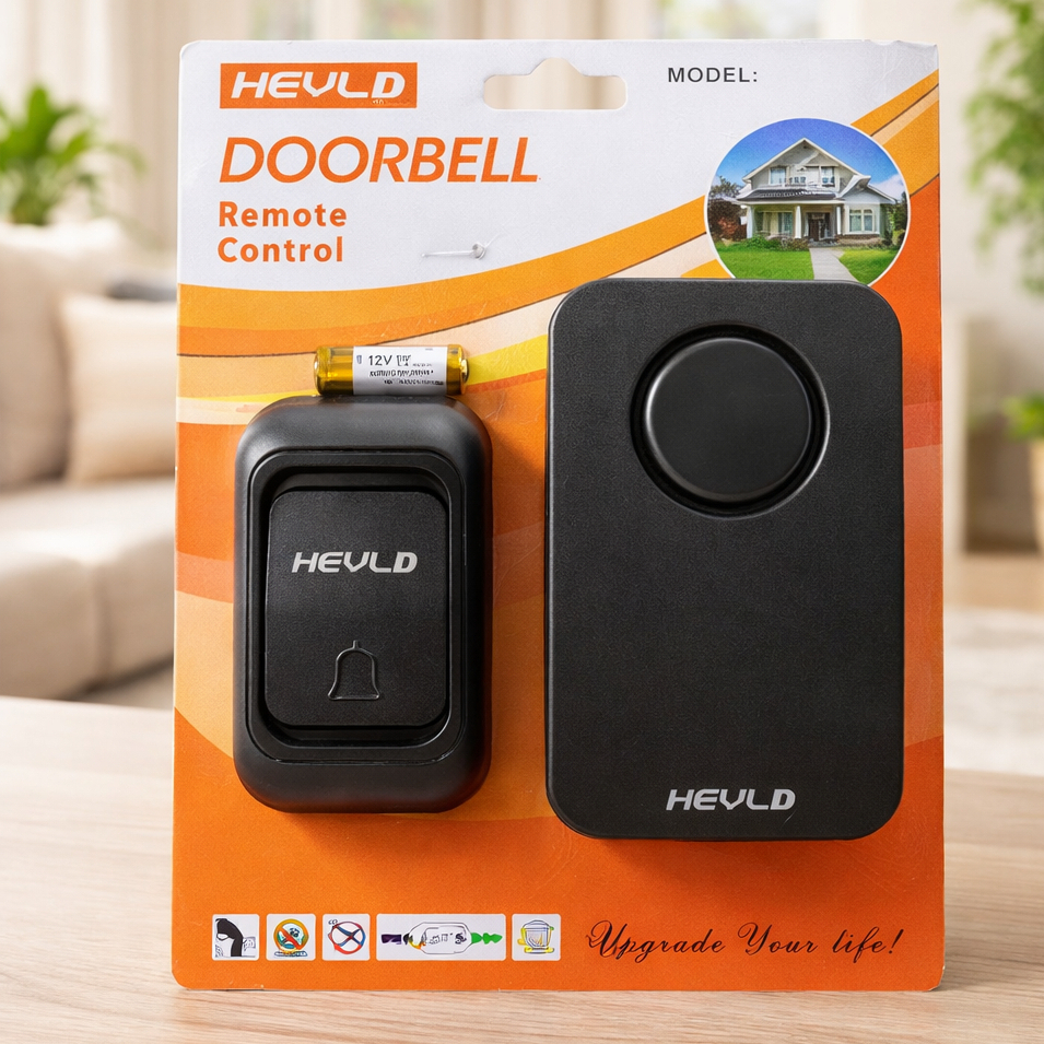 Campainha Residencial Sem Fio de Longo Alcance Pro