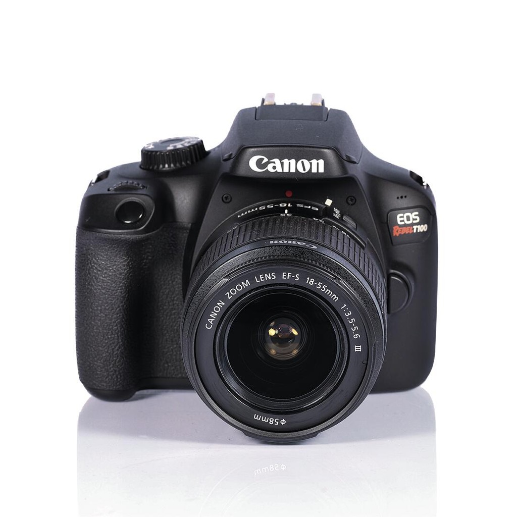 Câmera Canon T100 + 18-55mm + Garantia e Nota Fis