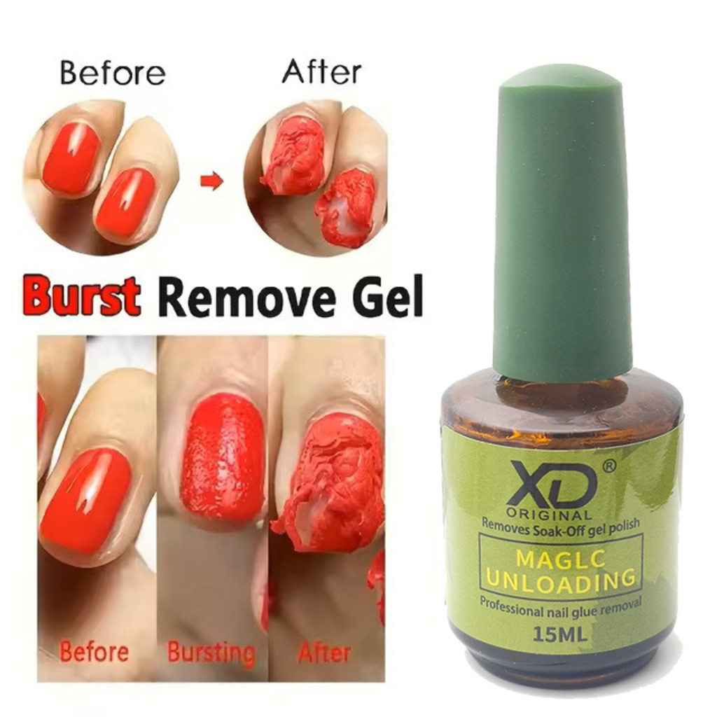 Removedor De Esmalte Em Gel 15ml XD