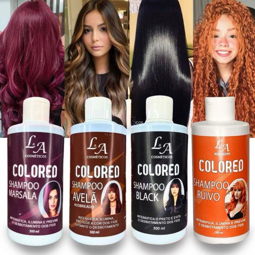 Shampoo Escurecedor Cabelos Brancos Tonalizante Pr