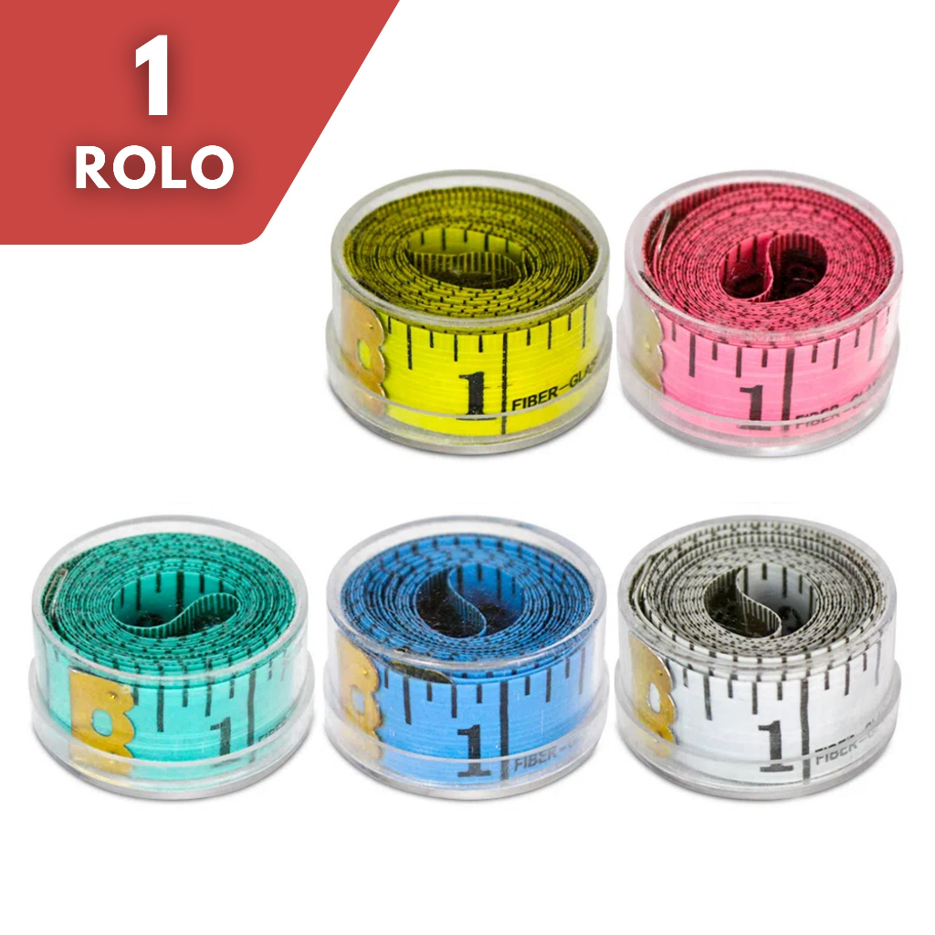 Fita Métrica Flexível 150cm Para Costura, Academ