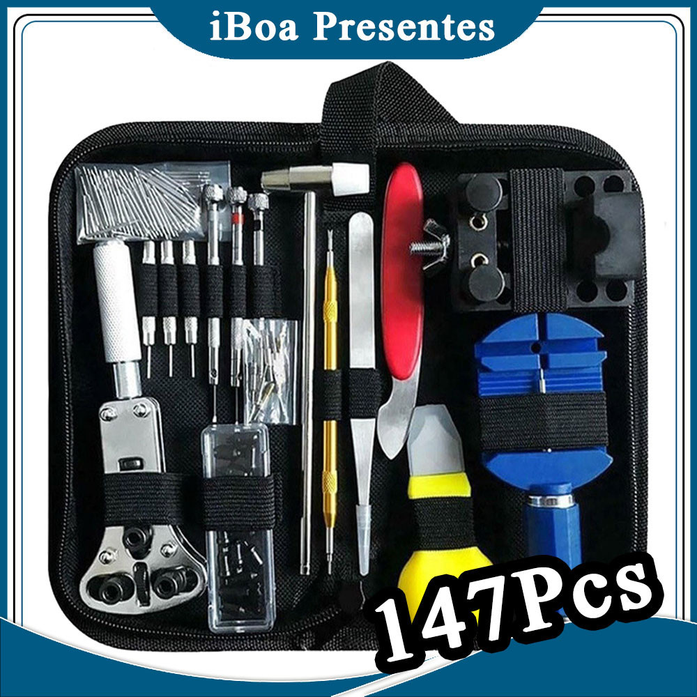 Kit De Ferramentas Relojoeiro Conserto De Relógio