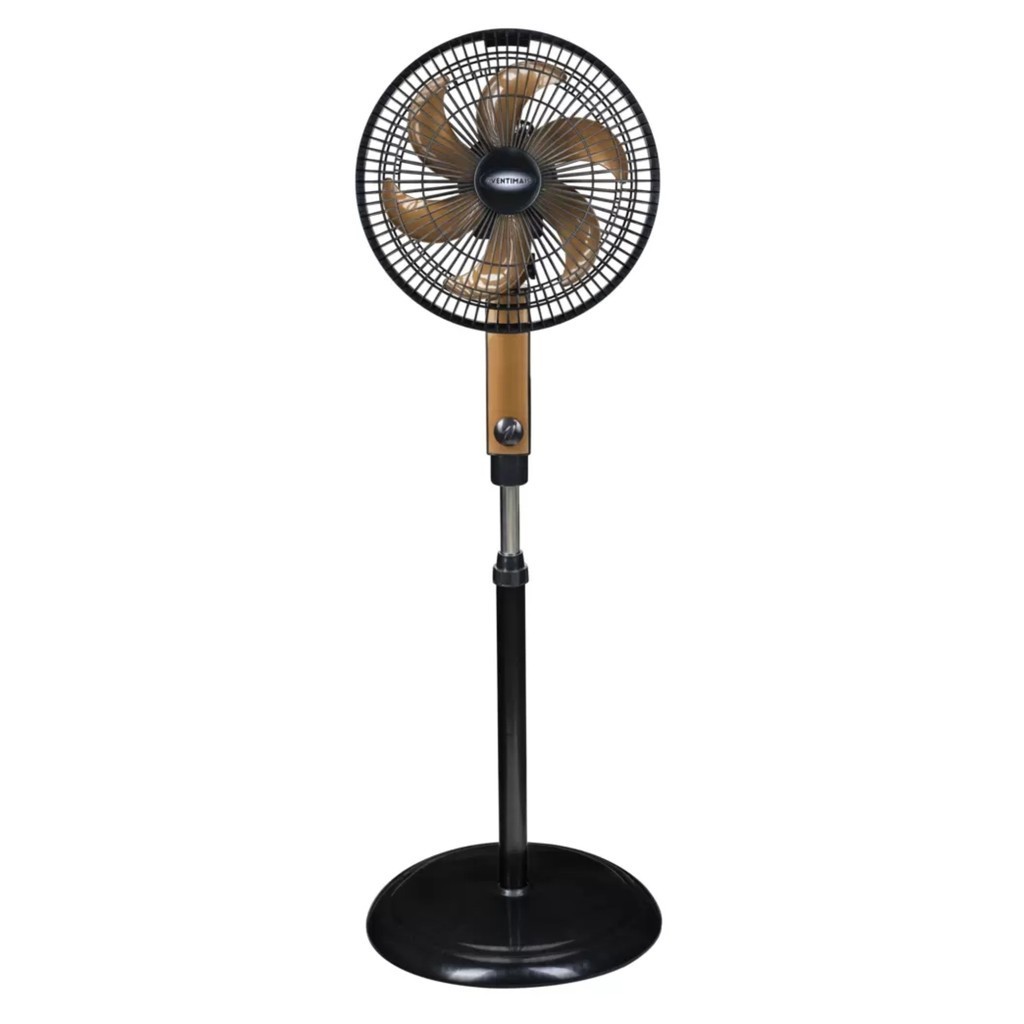 Ventilador de 30cm coluna preto/bronze(VENTIMAIS)