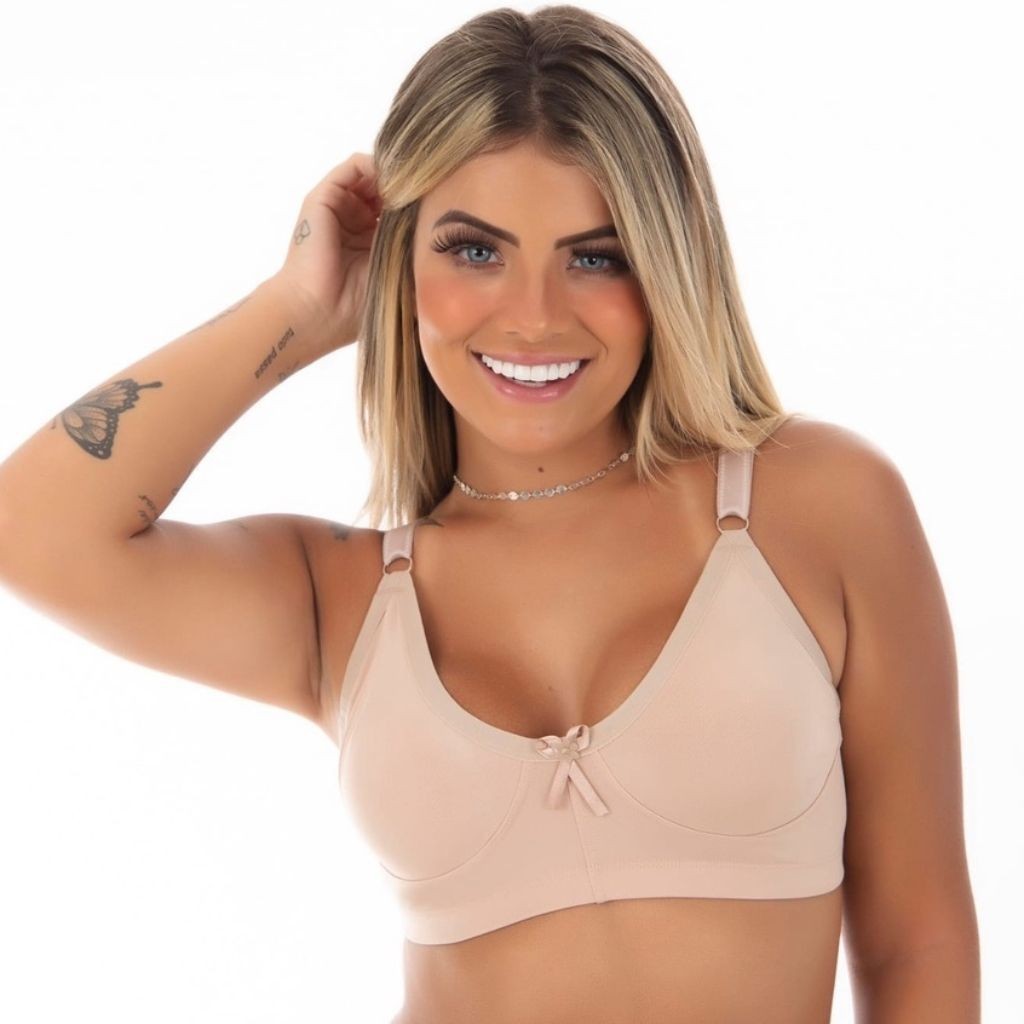 PROMOCAO 3 Sutiã Sem Bojo De Sustentação Refor�