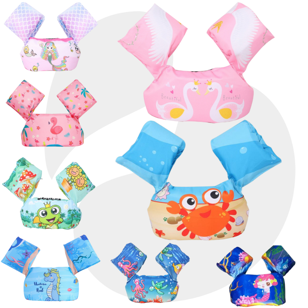 Boia infantil de natação colete flutuante salva