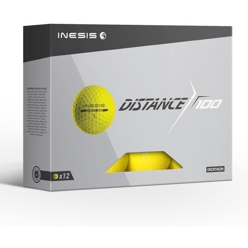 Bolas De Golfe Distance 100 Inesis ( Conjunto De 1