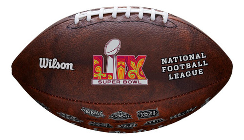 Bola de Futebol Americano Oficial Nfl Super Bowl L