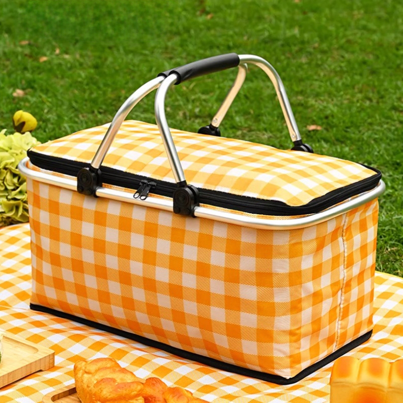 Bolsa Térmica Pra Familha Cesta Piquenique Praia 