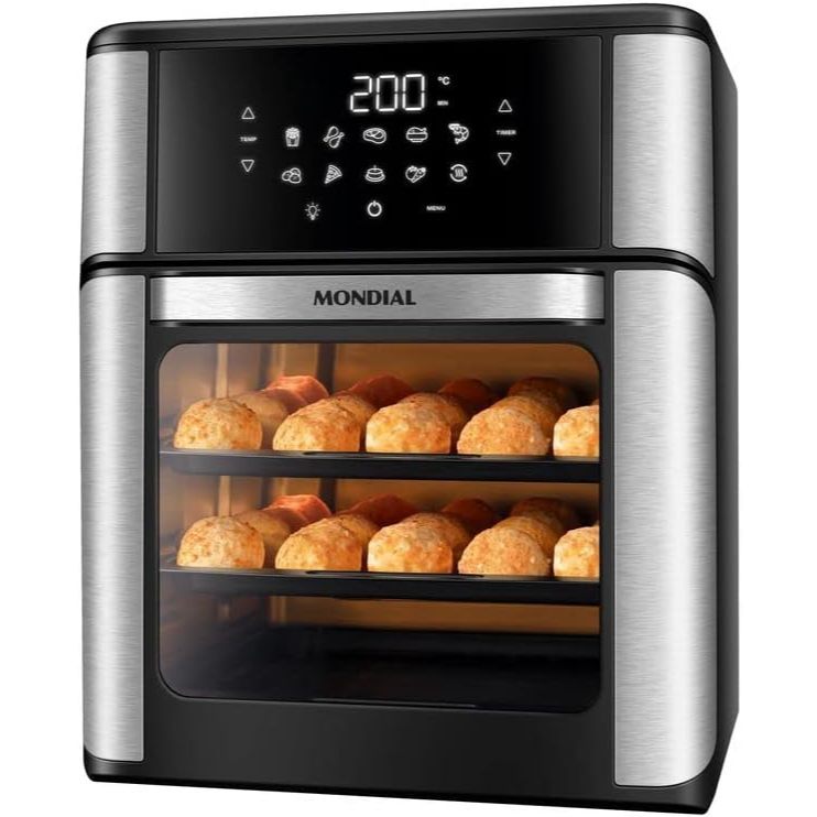 Fritadeira Elétrica Air Fryer Oven Mondial 12 Lit
