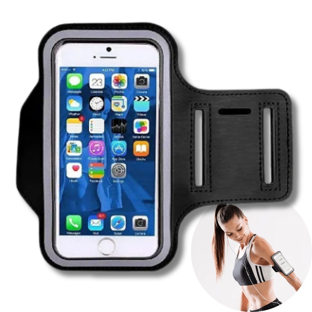Braçadeira Armband Suporte Porta Celular Braço C