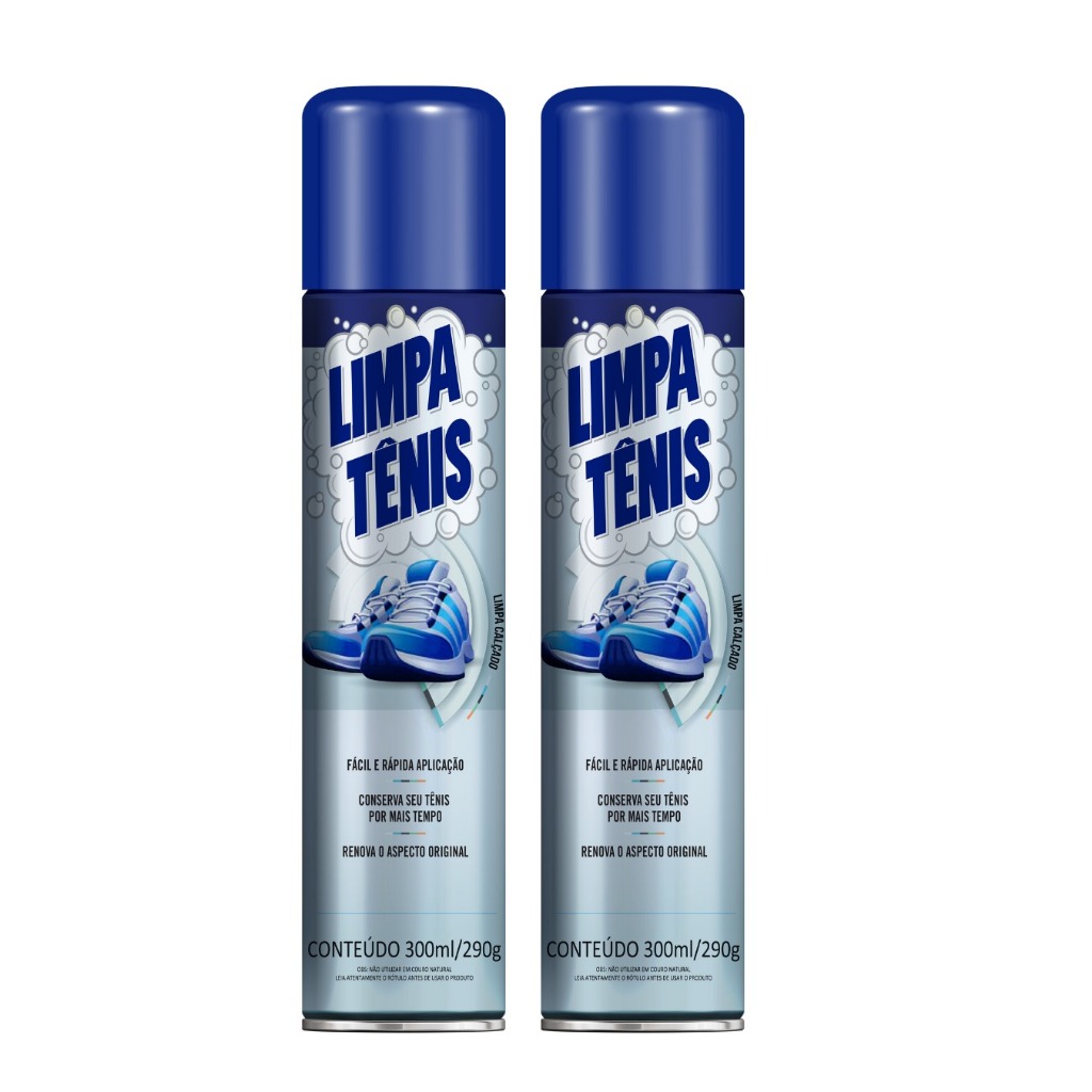2X LIMPA TENNIS SAPATO ESPUMA MÁGICA PREMIUM R