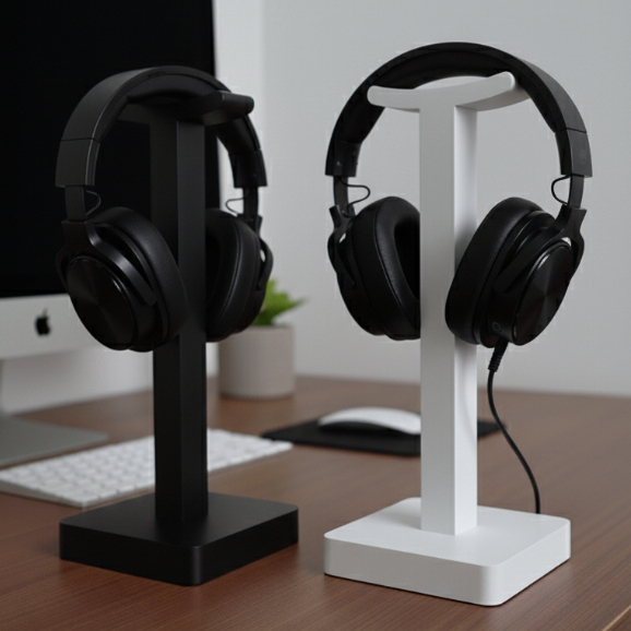 Suporte para headset minimalista