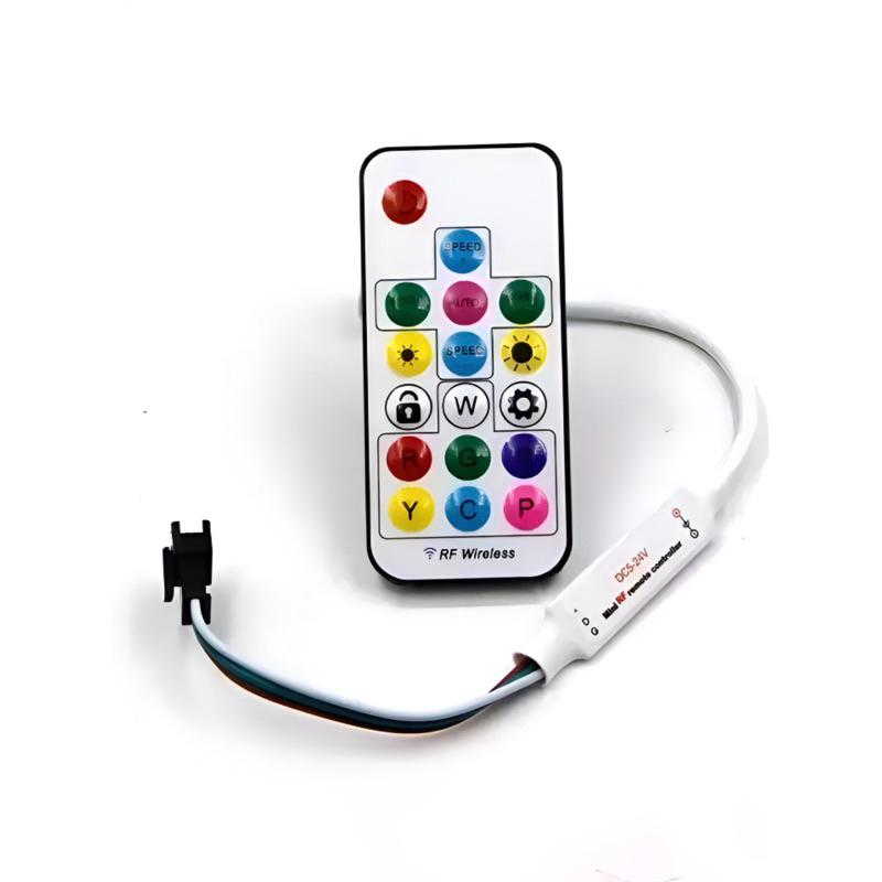 Central controladora de led digital 358 Efeitos Ws