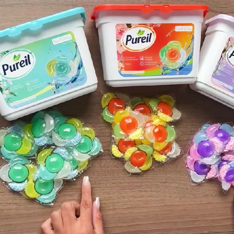 Detergente para Lavar Roupas Capsulas Concentrado 