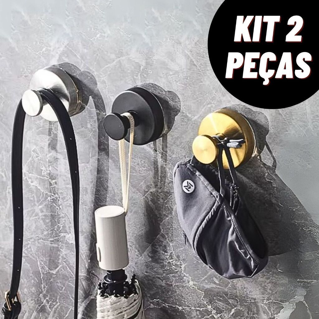 Gancho De Ventosa De Aço Inoxidável Cabide De Ar