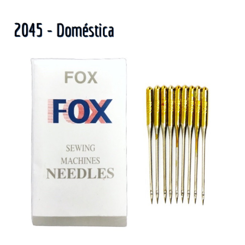 10 Agulha 2045 N°9/11/12/13/14/16/18/21 Maquina C