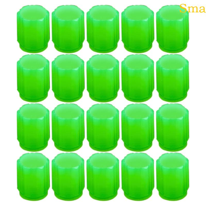 Sma 20Pcs Tampas Válvula Luminosa Fluorescentes N
