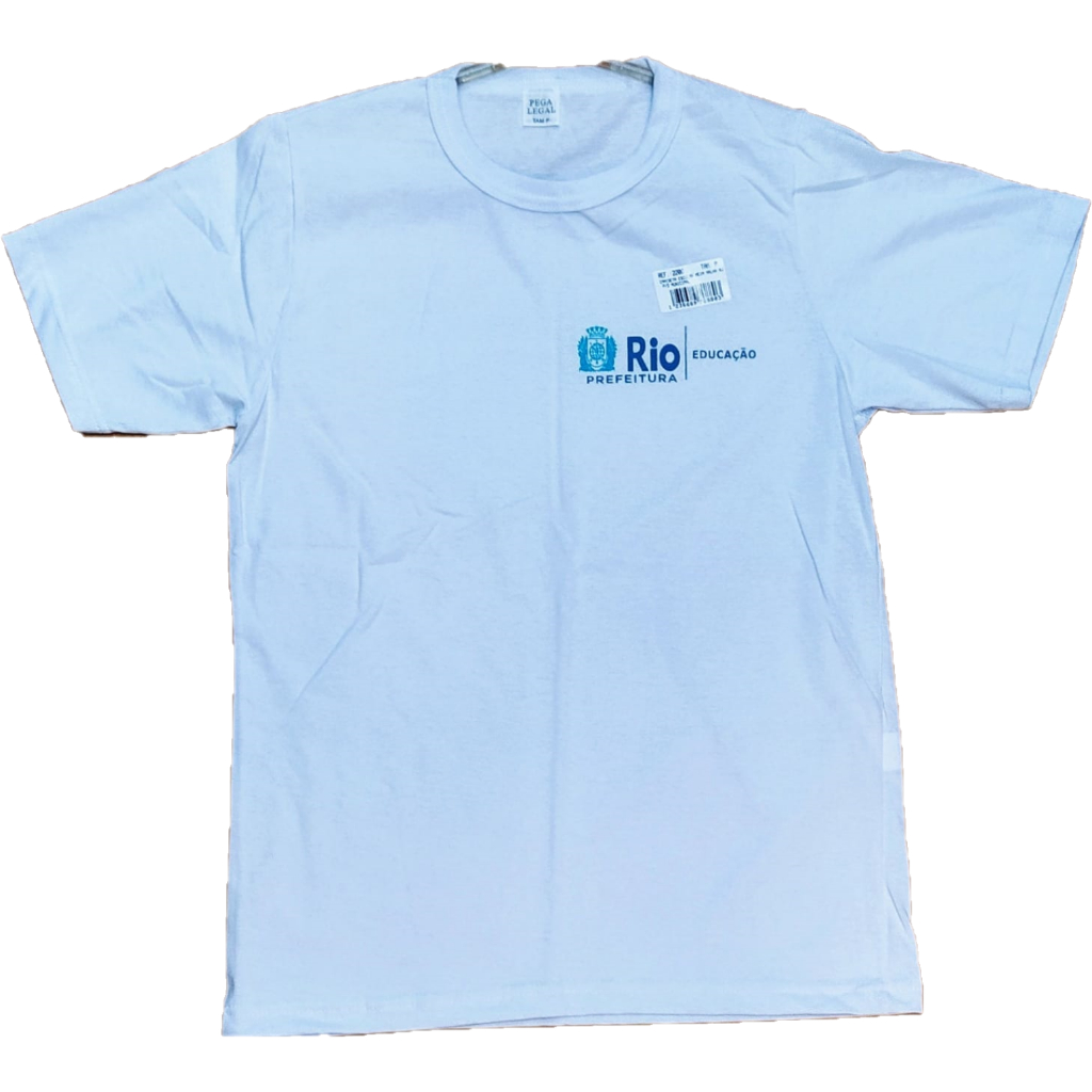Camisa de Escola Pública Prefeitura do Rio de Jan