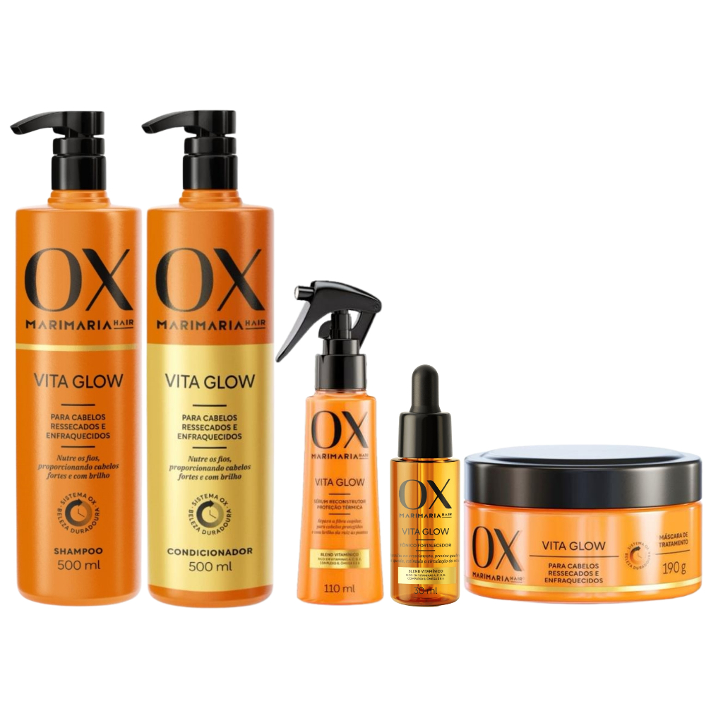 OX Vita Glow Mari Maria – Kit (Sh+Cond 500ml