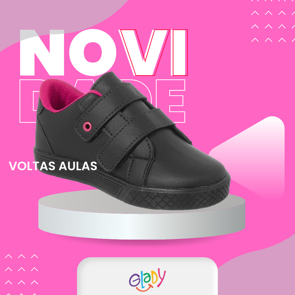 Tênis Infantil Menina Voltas As Aulas Escola Conf