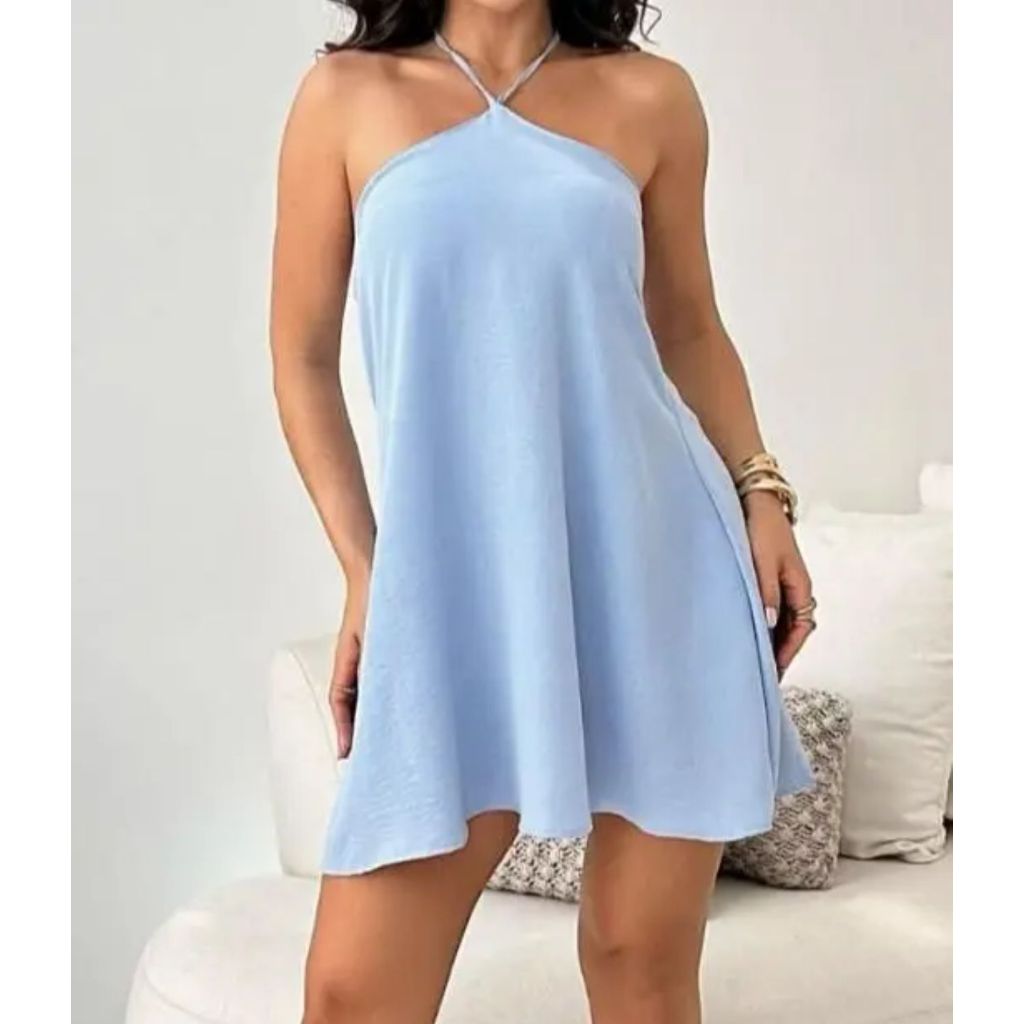 Vestido Curto Frente Unica