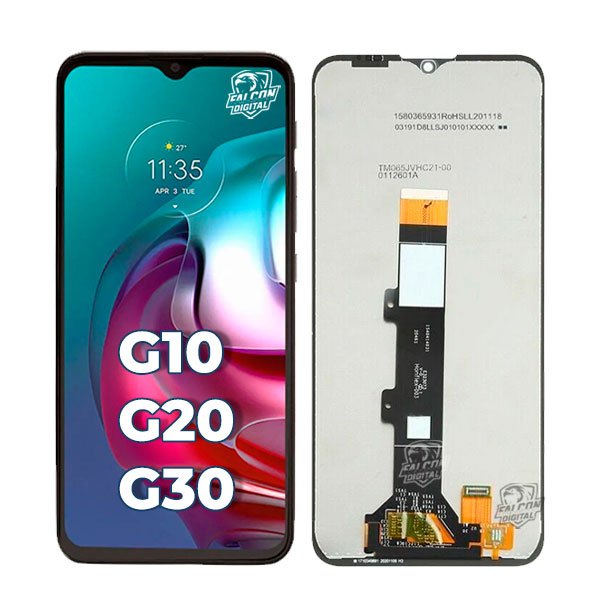 Tela Frontal Touch Display Moto G10/G20/G30 Origin