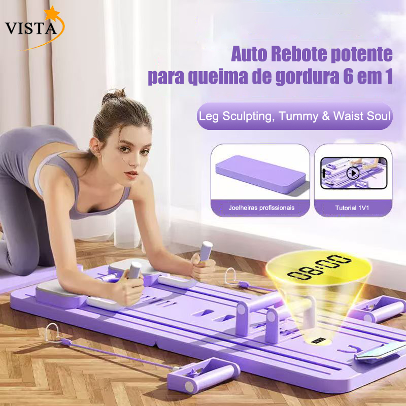 Prancha Multifuncional 9 em 1 para Pilates e Abdom