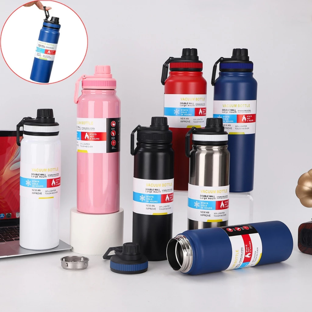 Garrafa Térmica 800ml/1000ml garrafa espacial Fri